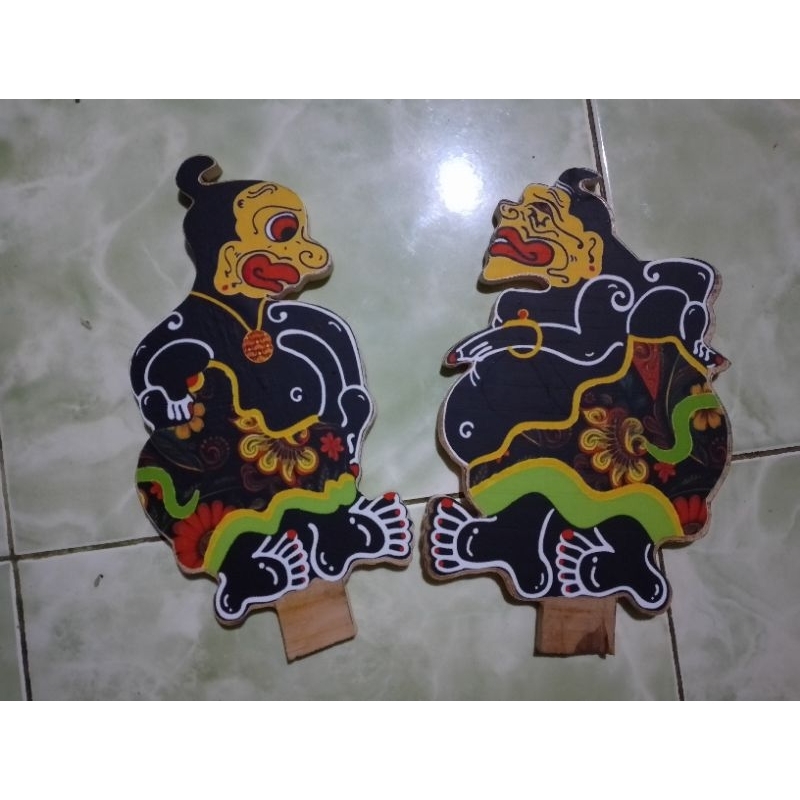 Semar Gareng wayang sepasang