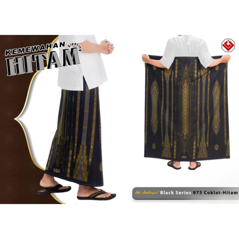 SARUNG AL ANBIYAA BLACK SERIES 973