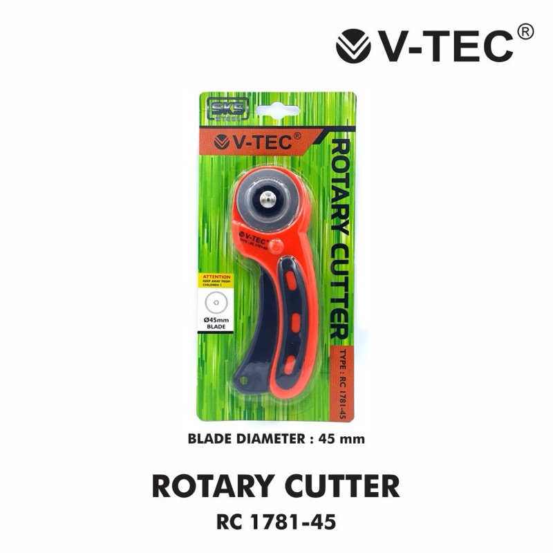 

V-TEC Rotary Cutter Pemotong Putar 28mm 45mm