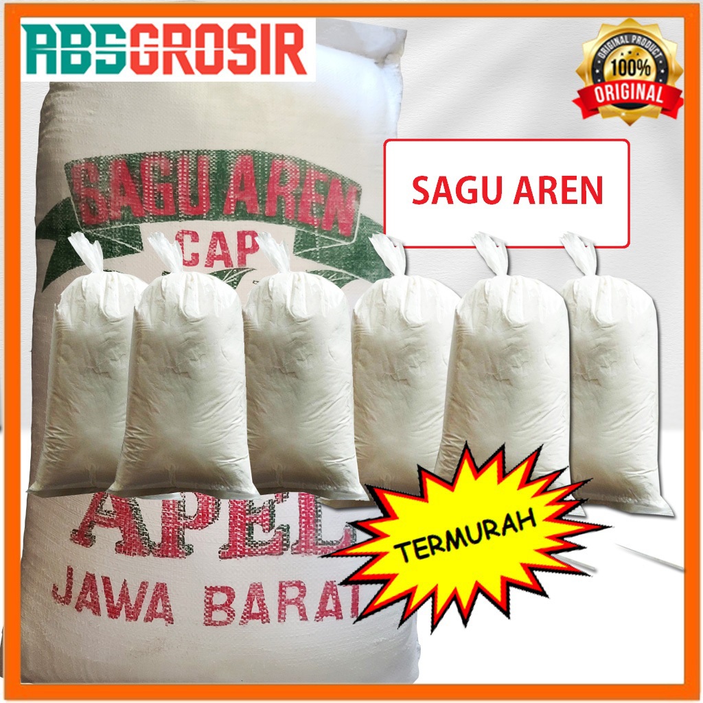 

SAGU AREN ASLI CAP APEL KUALITAS BAGUS - KEMASAN KILOAN EKONOMIS - BAHAN PEMBUAT CENDOL DAWET, BASO DAN MAKANAN LAINYA