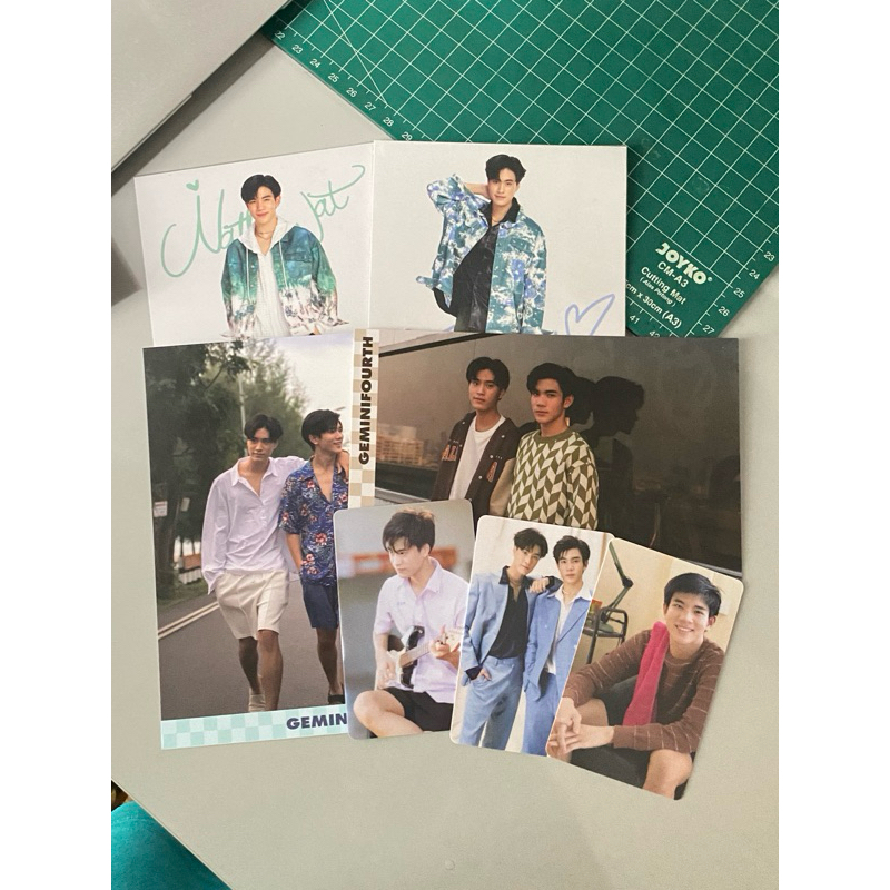 photocard postcard gemini fourth gemfourth mystery box 2023 official gmmtv