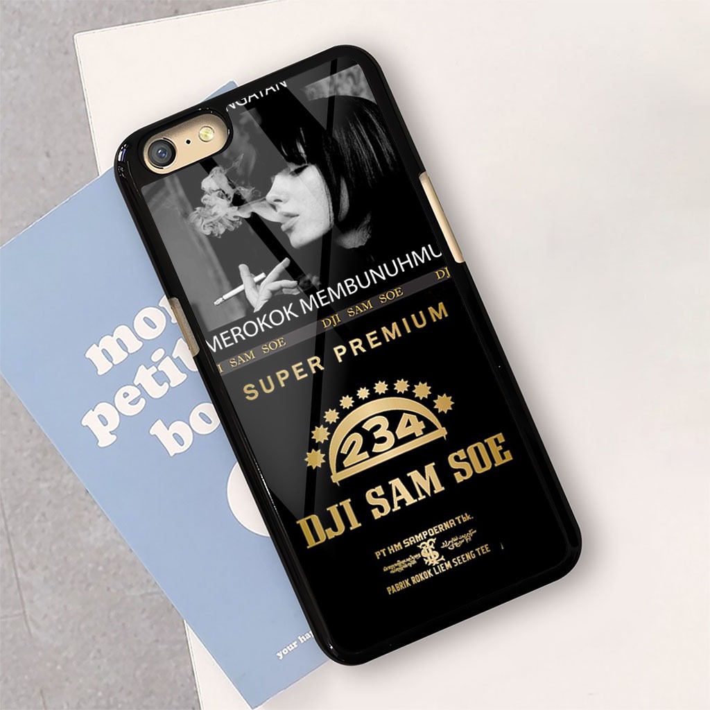 Case Oppo A71 Hardcase 2D Glossy Case Motif Rokok Terbaru Custom Case - Case Aesthetic - Case Anime 