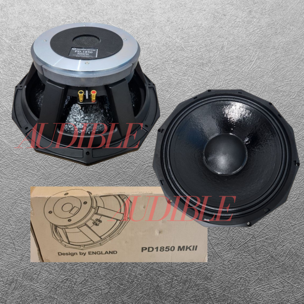 SPEAKER PRECISION DEVICES PD 1850 MK2 / PD1850 MKII  (18 INCH LOW) SUBWOOFER ORIGINAL