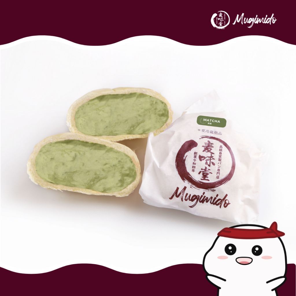 

Japanese Cream Bun Matcha