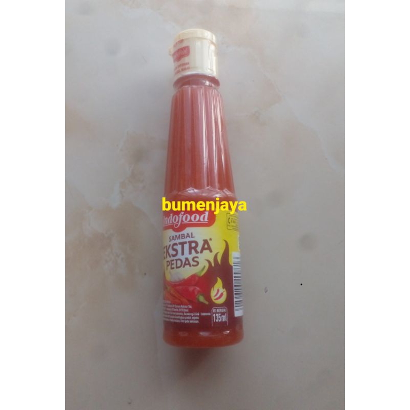 

Indofood sambal extrapedas 275ml sambel pedas indofod