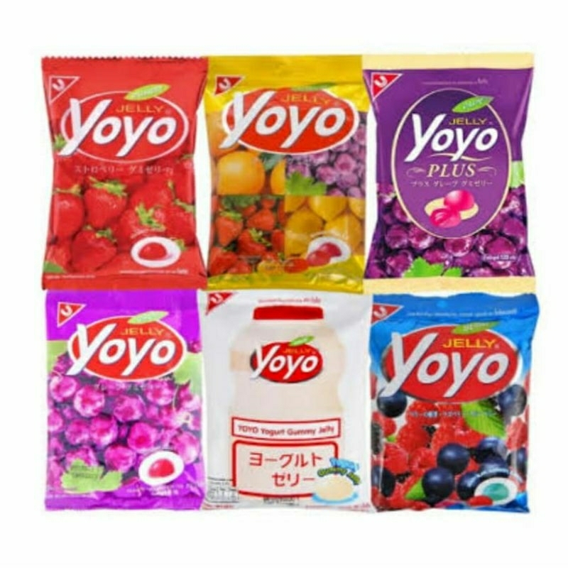 

[ PO BKK ] Permen Yoyo Gummy Jelly Candy 80gr ( Impor Thailand - Bangkok )