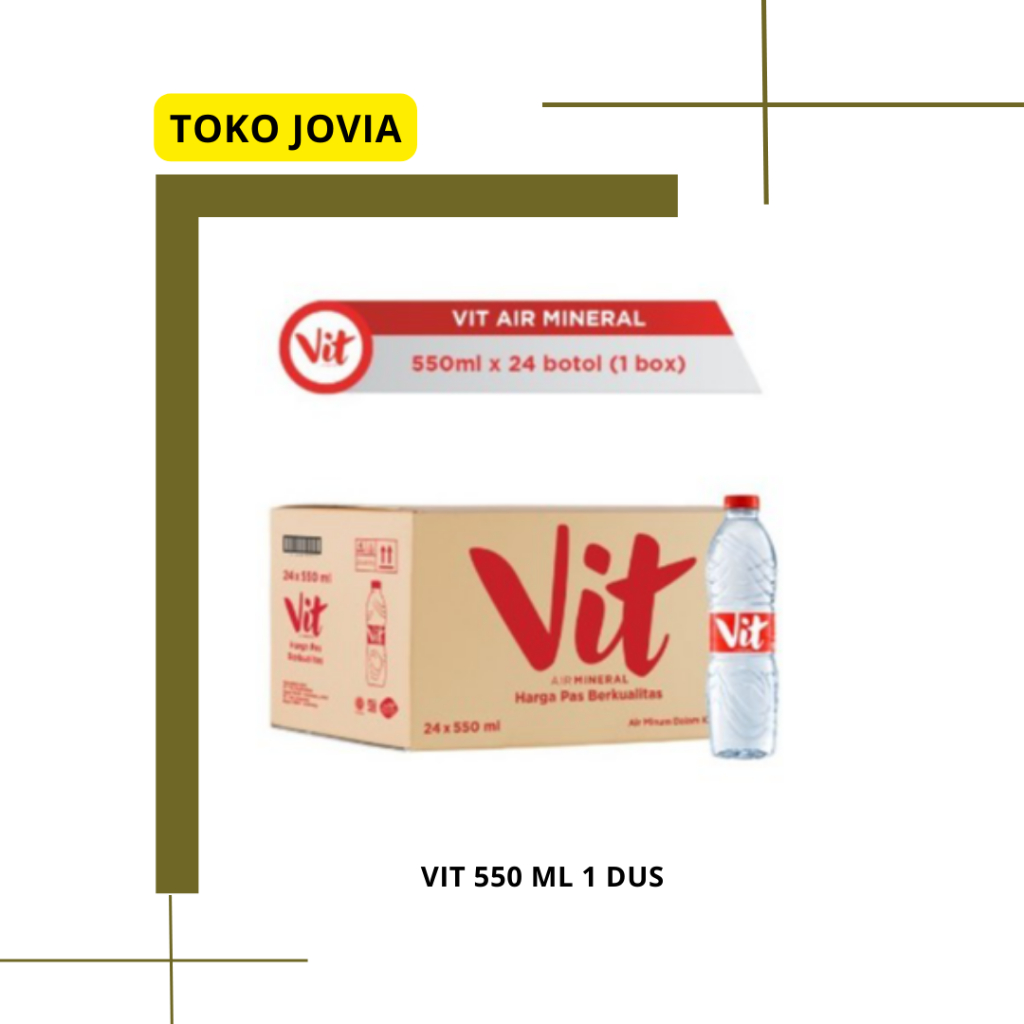 

VIT Botol Tanggung 550ml 1 Dus isi 24