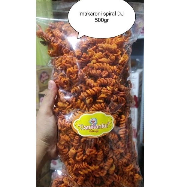 

MAKARONI PEDAS/MAKARONI SPIRAL/MAKARONI SPIRAL DJ/MAKRONI/Snack Lebaran/Jajan Lebaran