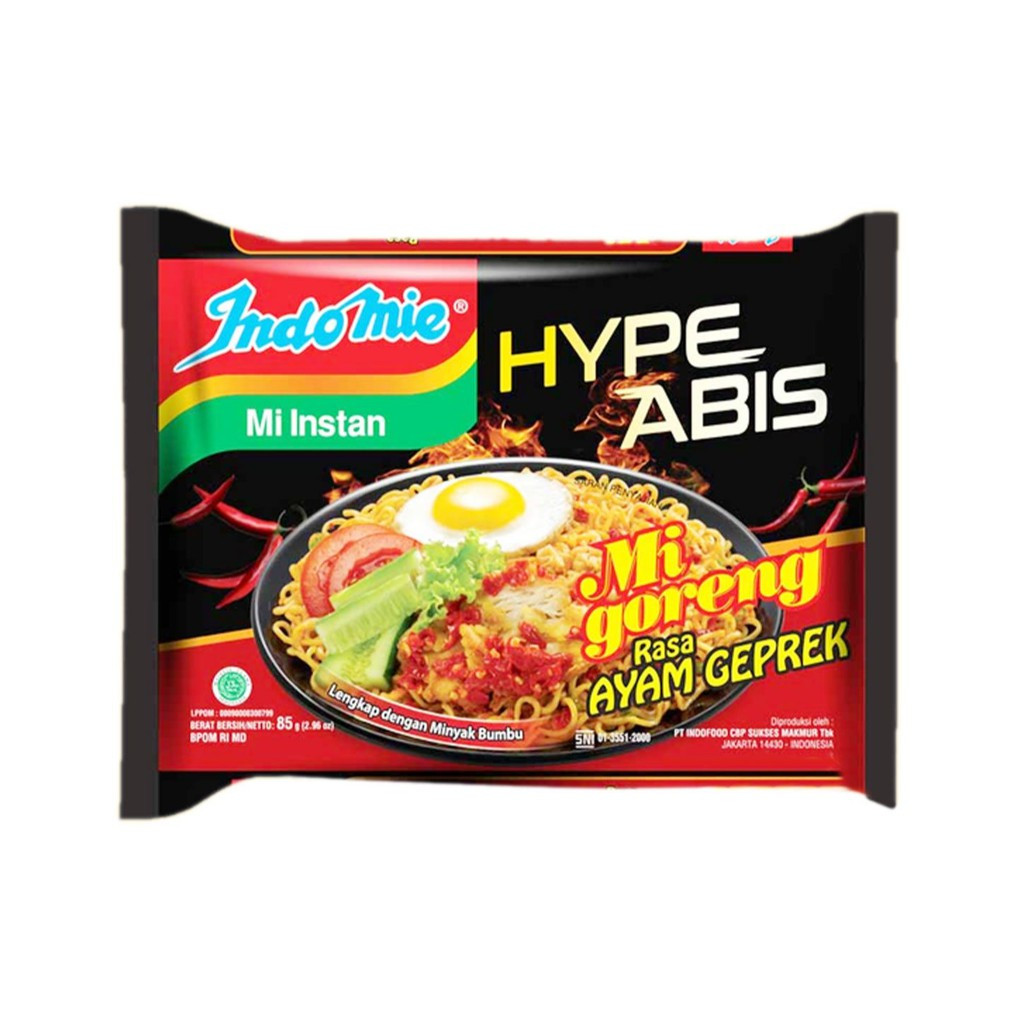 

Indomie Mi Goreng Rasa Ayam Geprek Hype Abis 85 Gr