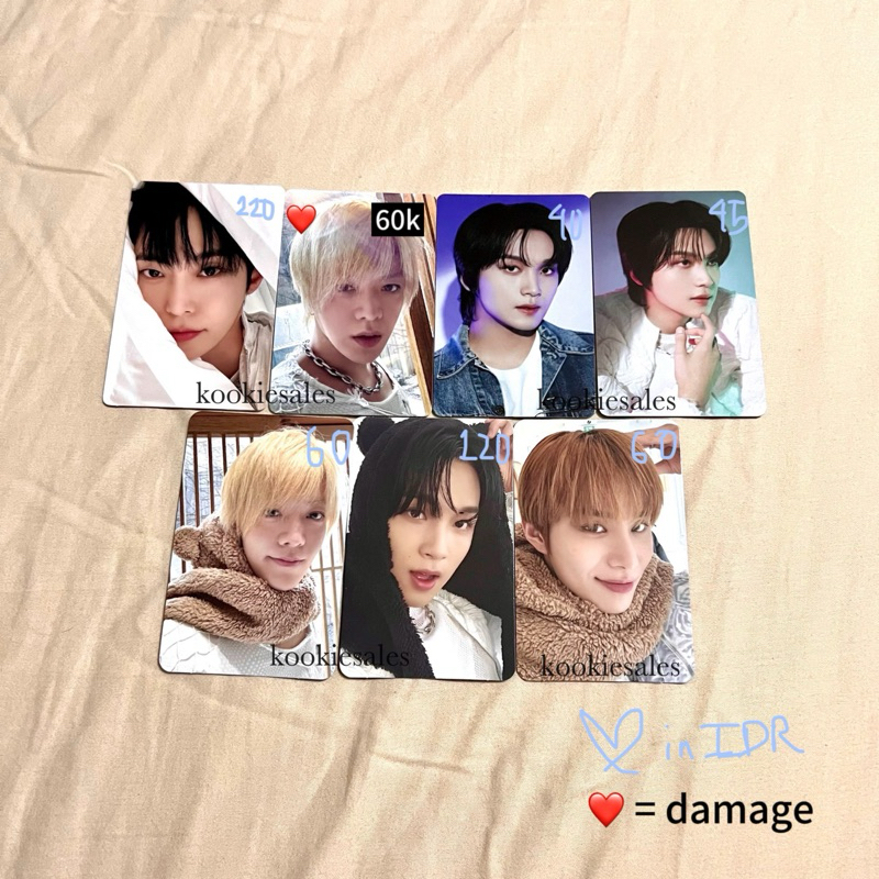 Photocard PC NCT 127 Exhibition The Great Unity Memorial Album Photocard Set A Selca Doyoung Yuta Ha