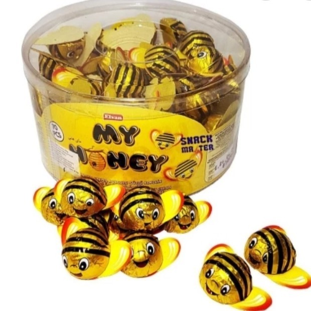 

ELVAN HONEY CHOCOLATE WITH HAZELNUT CREAM