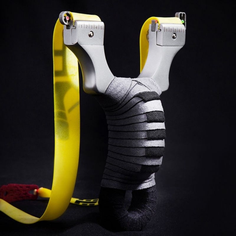 Piaoyu Ketapel Metal Slingshot Hunting Catapult