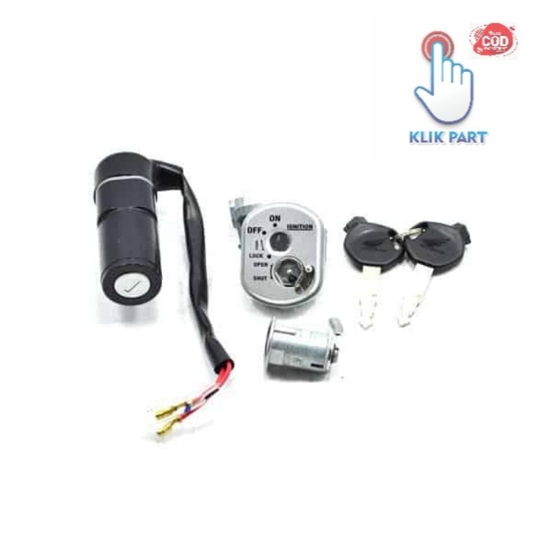 35010-KVL-N00 Kunci Kontak – Key Set Supra X 125 karbu