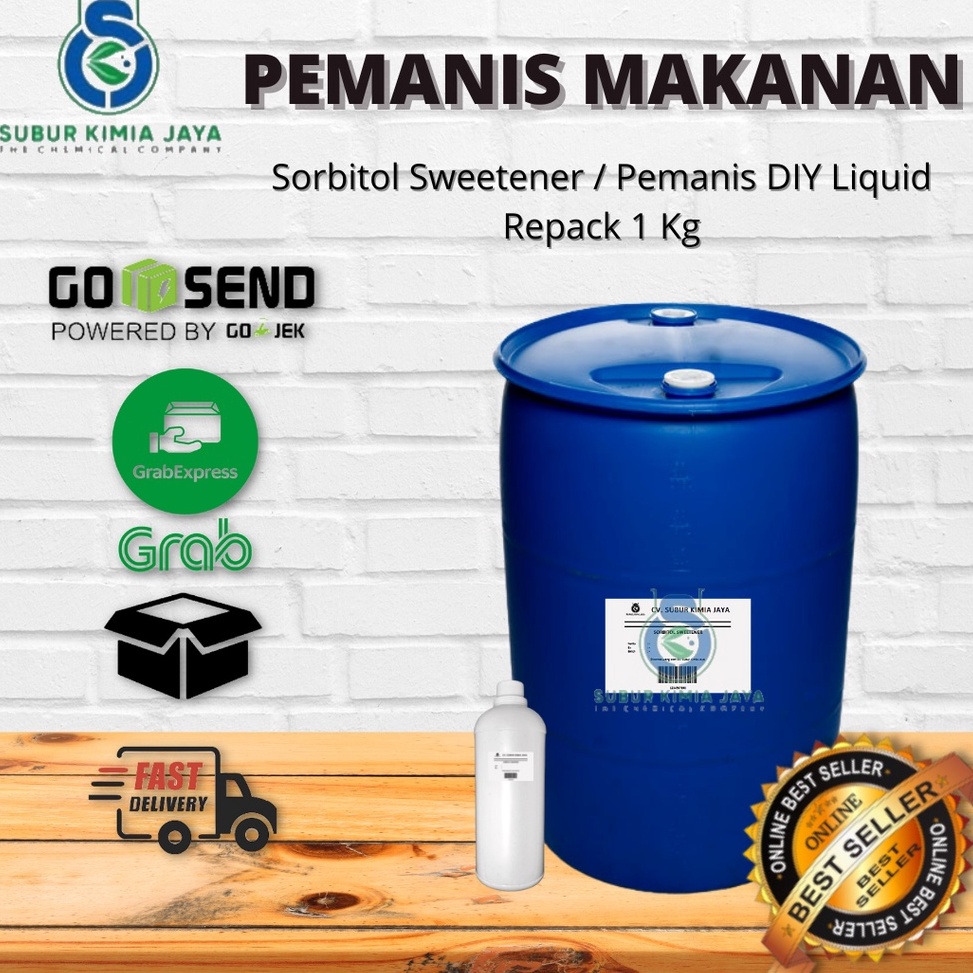 

FIK612 SALE SORBITOL pemanis SWEETENER DIY e Liquid HALAL 1 Kg
