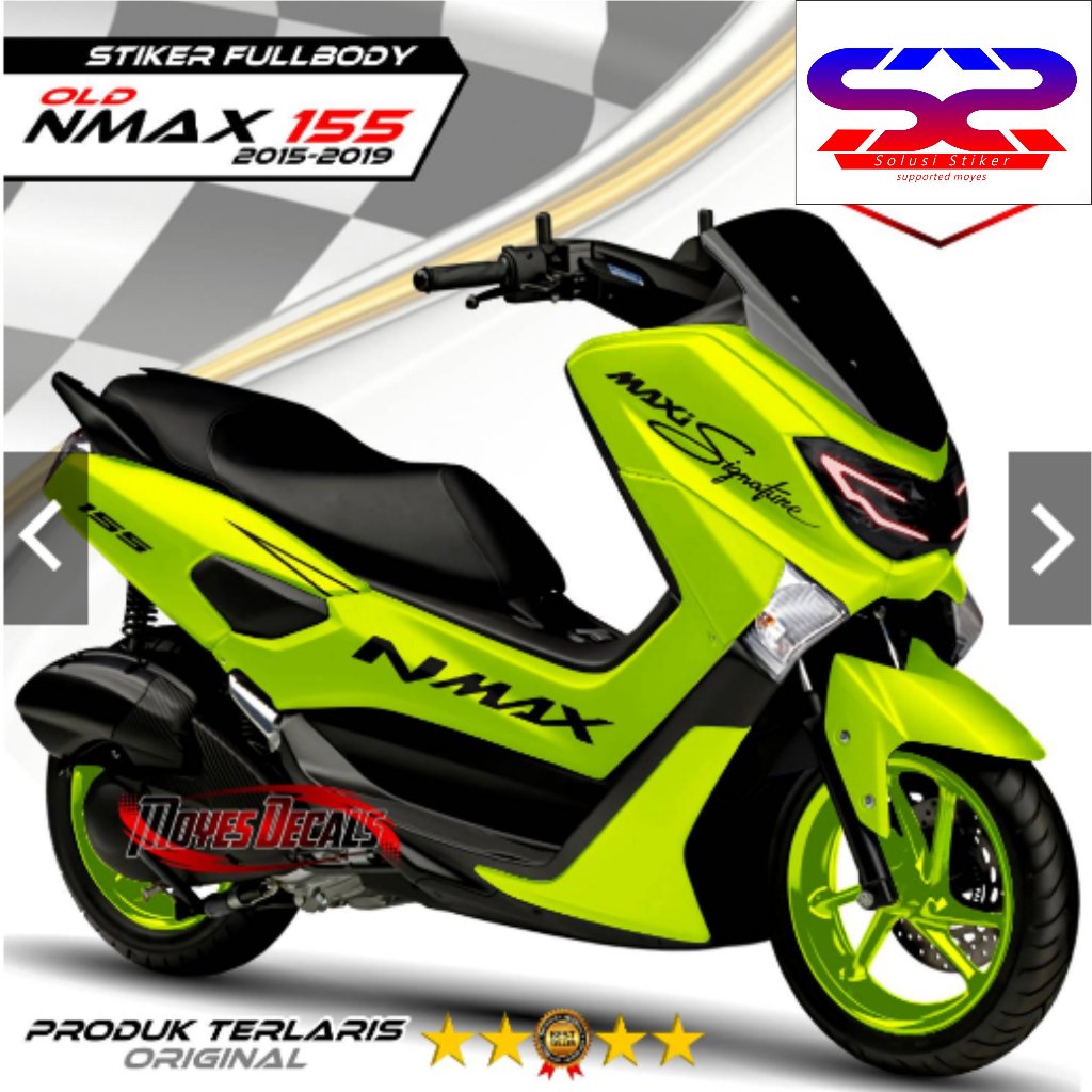 TERBARU Stiker Motor NMAX 155 Old Fullbody Decal Nmax Keren Racing