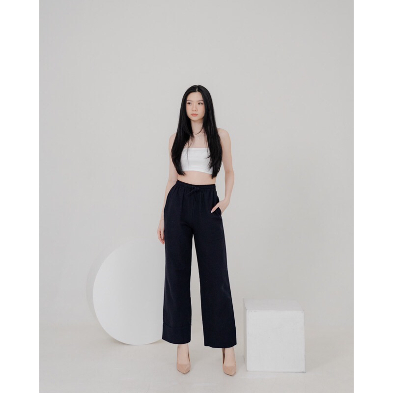 COTTA Linen Pants | #Celana Kulot Linen Wanita
