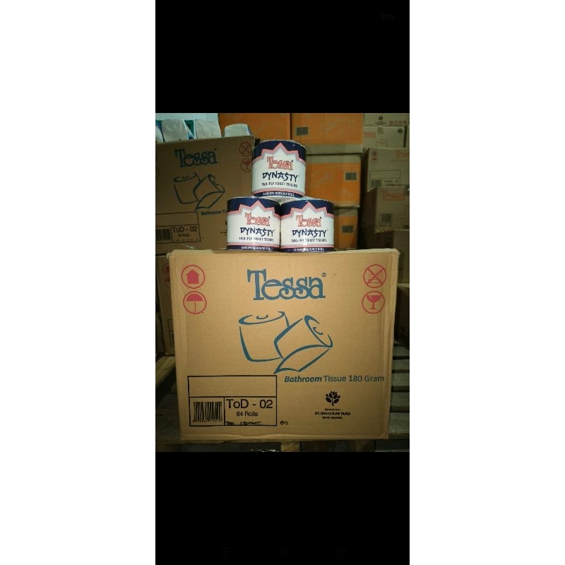 TISSUE TESSA DINASTY TOD 02 TOILET ROLL