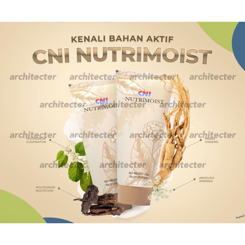 [FLASH SALE] NUTRIMOIST CNI SALEP LUKA BAKAR KRIM MULTIGUNA ISI 50 ML GRAM ASLI ORIGINAL