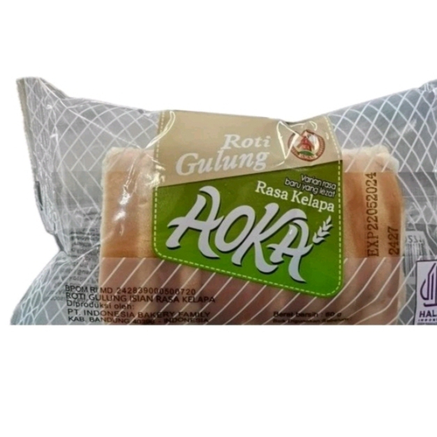 

Roti AOKA Gulung All Varian - Isi Kelapa 1 Pcs