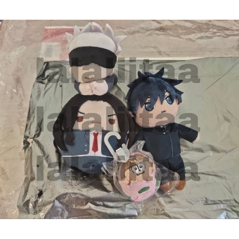 OFFICIAL jujutsu kaisen plush boneka Hugchara gojo Fuwakororin baji mascot plushie nui Megumi mochik