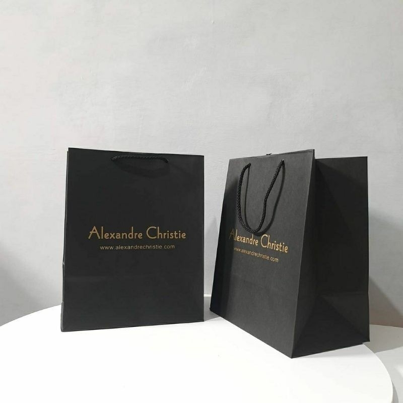 

paperbag warna hitam keren