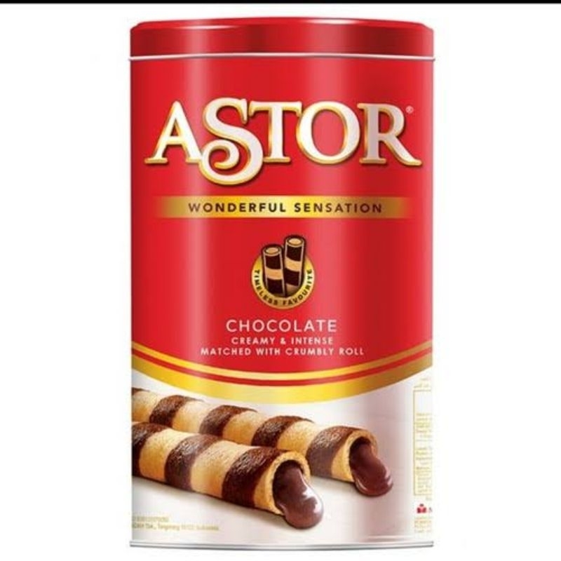 

ASTOR WAFER STICK COKELAT KALENG 330GR