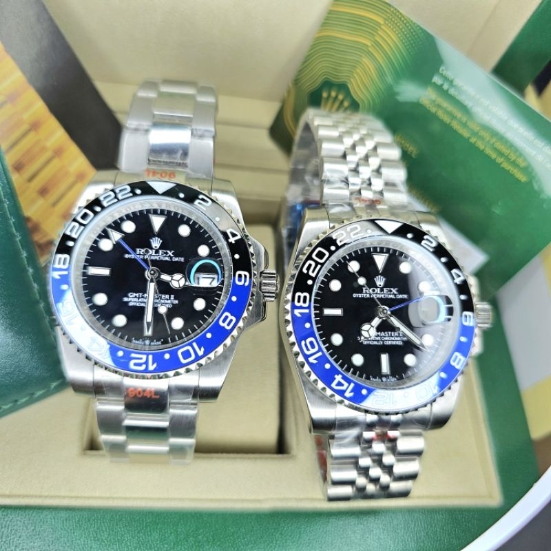 Rolex GMT Master II Batman Jam Tangan Pria Automatic