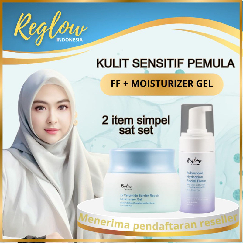 COD BISA - SBS0 Reglow Paket Kulit Sensitif Pemula Skincare Skinbarrier Re glow Agen Resmi by dr.Shi
