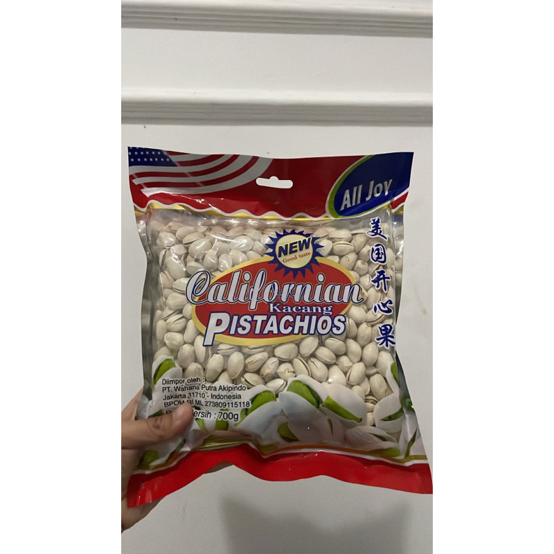

kacang pistachios california 700 gr