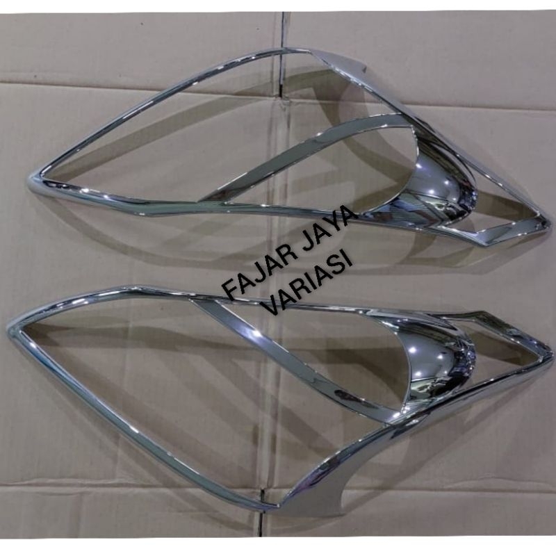 GARNISH ALLNEW AVANZA XENIA 2012-2014 DEPAN BELAKANG CHROME