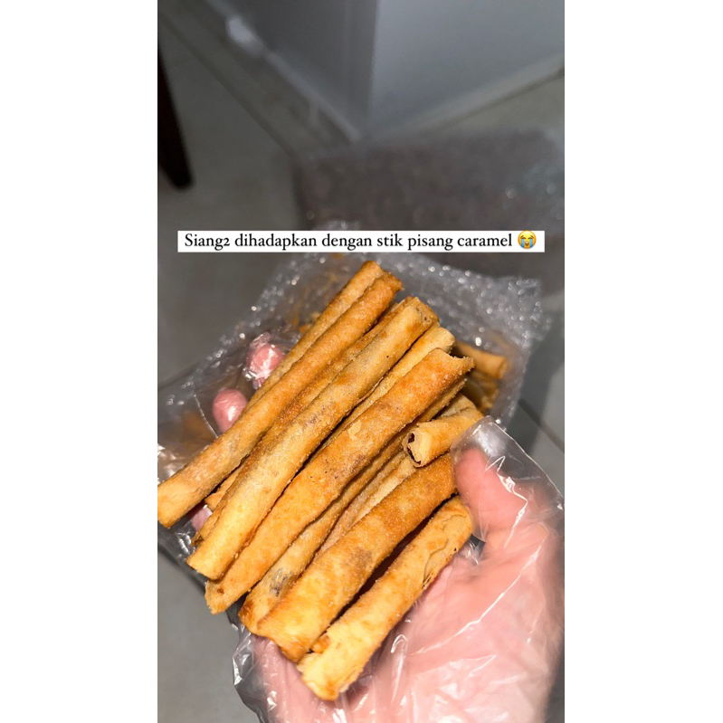 

Stik pisang caramel 100gr