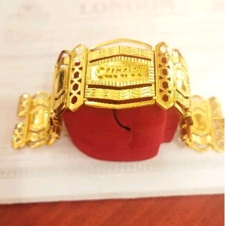 gelang emas kadar 750 UBS