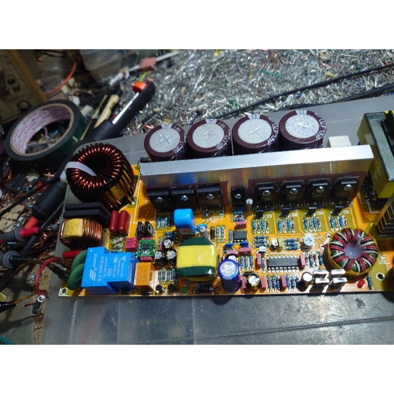 smps fullbridge pfc 4500w CT 90vdc/130vdc