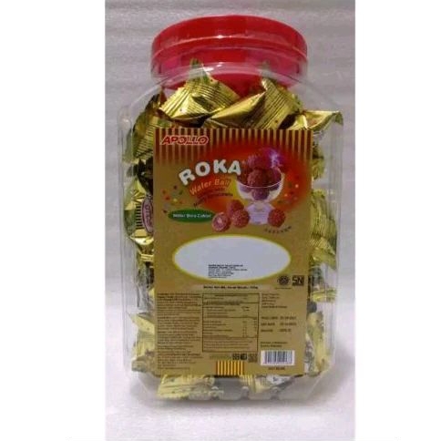 

APOLLO ROKA CHOCO WAFER BALL TOPLES 420gram isi 70 PROMO