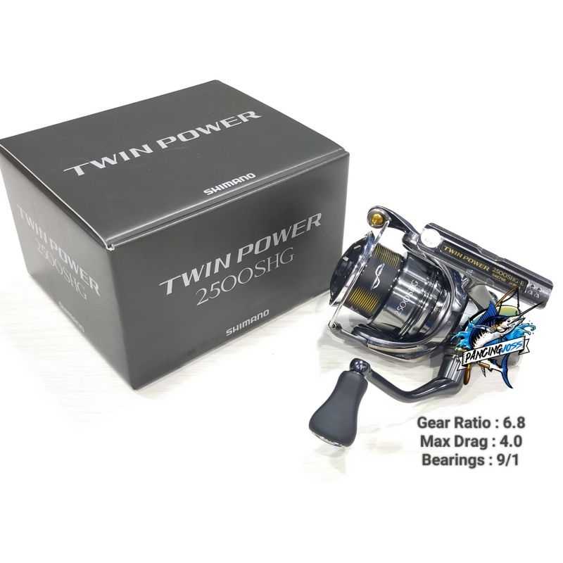 REEL SHIMANO TWIN POWER FE 2500SHG JAPAN NEW 2024 GARANSI RESMI | REEL SPINNING | REEL PANCING | ALA