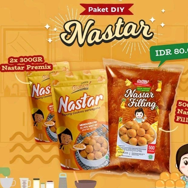 

Paket DIY NASTAR Rp.85.000