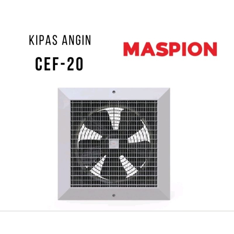 Maspion Ceiling Exhaust Fan/ Exhaust Plafon 8Inch CEF20