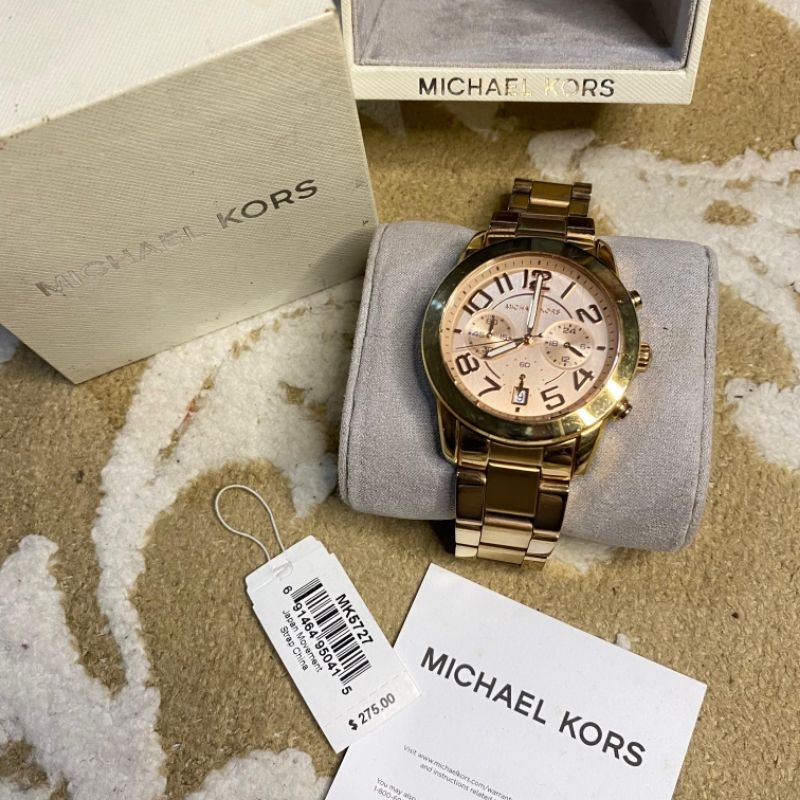 michael kors ori jam tangan wanita second