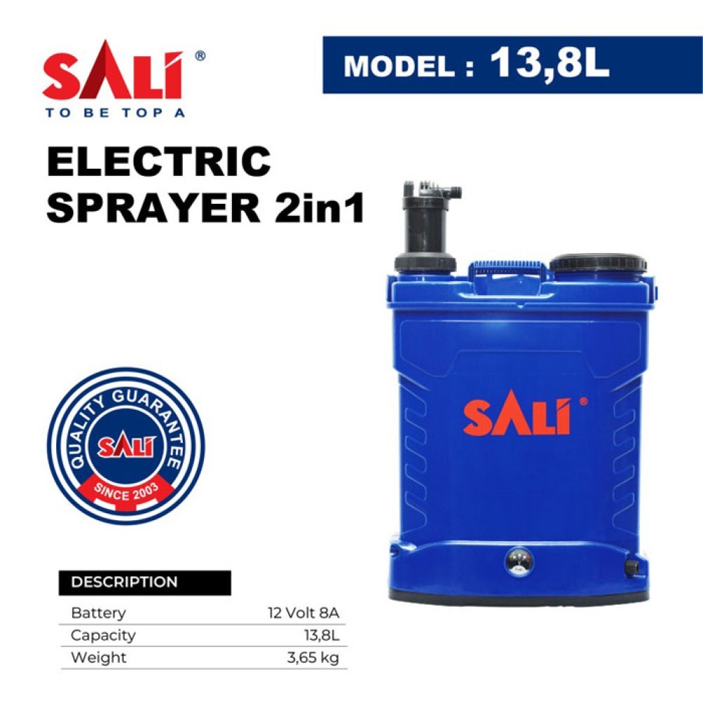 Sprayer Elektrik 13.8 Liter Merk Sali