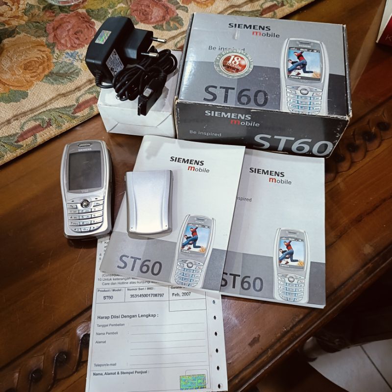 handphone Siemens ST60 fullset