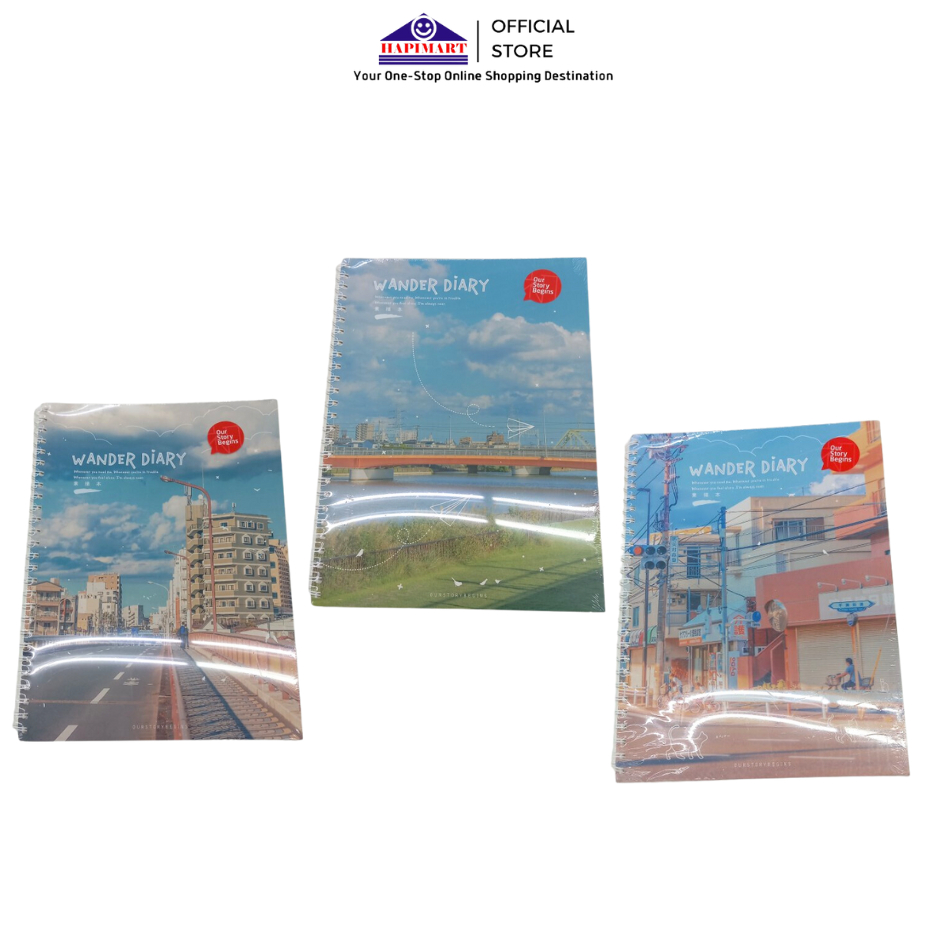 

Buku Wander Diary Menggambar Sketchbook Drawing Memo Pad Notebook A3-Multicolour