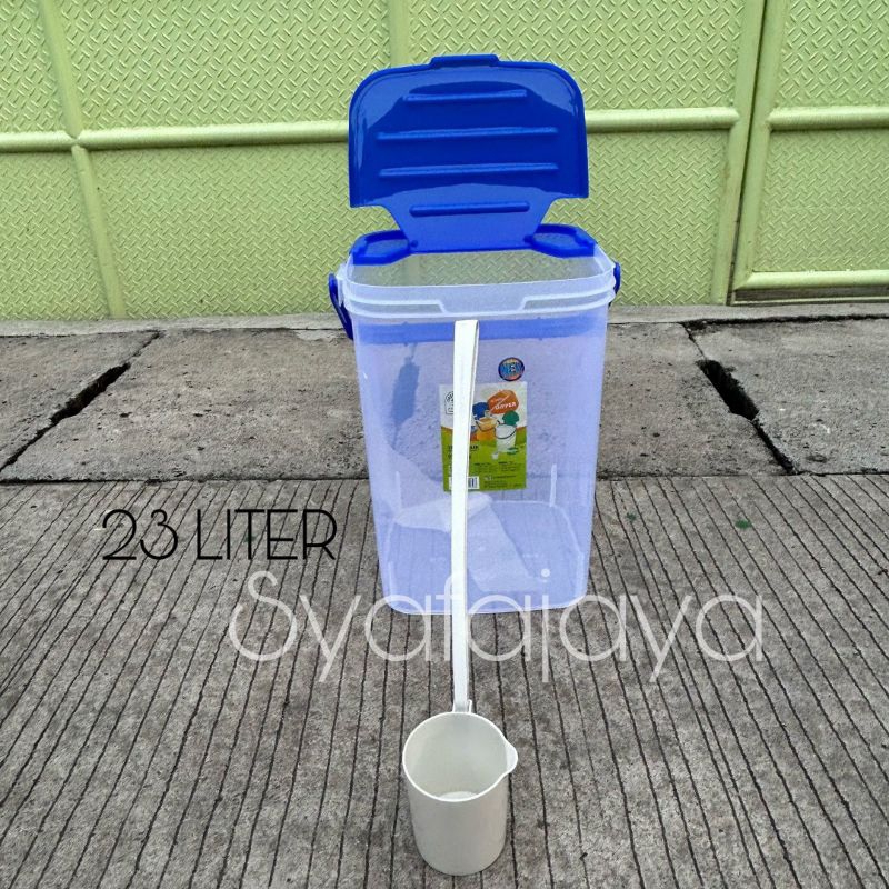 NEW GREEN LEAF TOPLES ES BUAH + GAYUNG 23 LITER GREEN LEAF