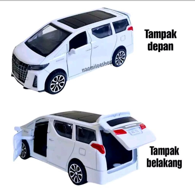 MAINAN MOBIL DIECAST TOYOTA ALPHARD