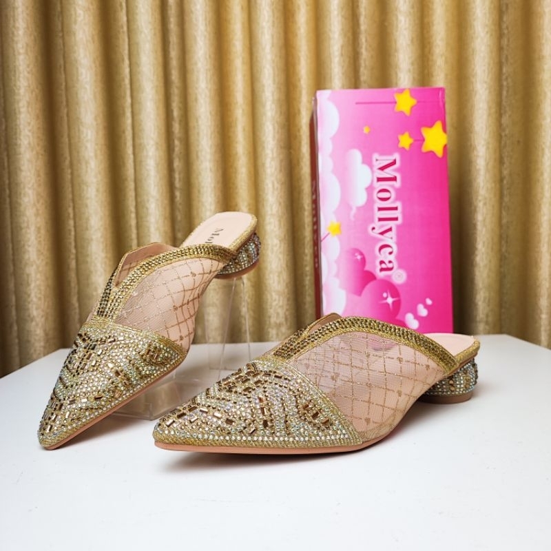 Original Mollyca ZZ447-1 Sandal Pesta Wanita