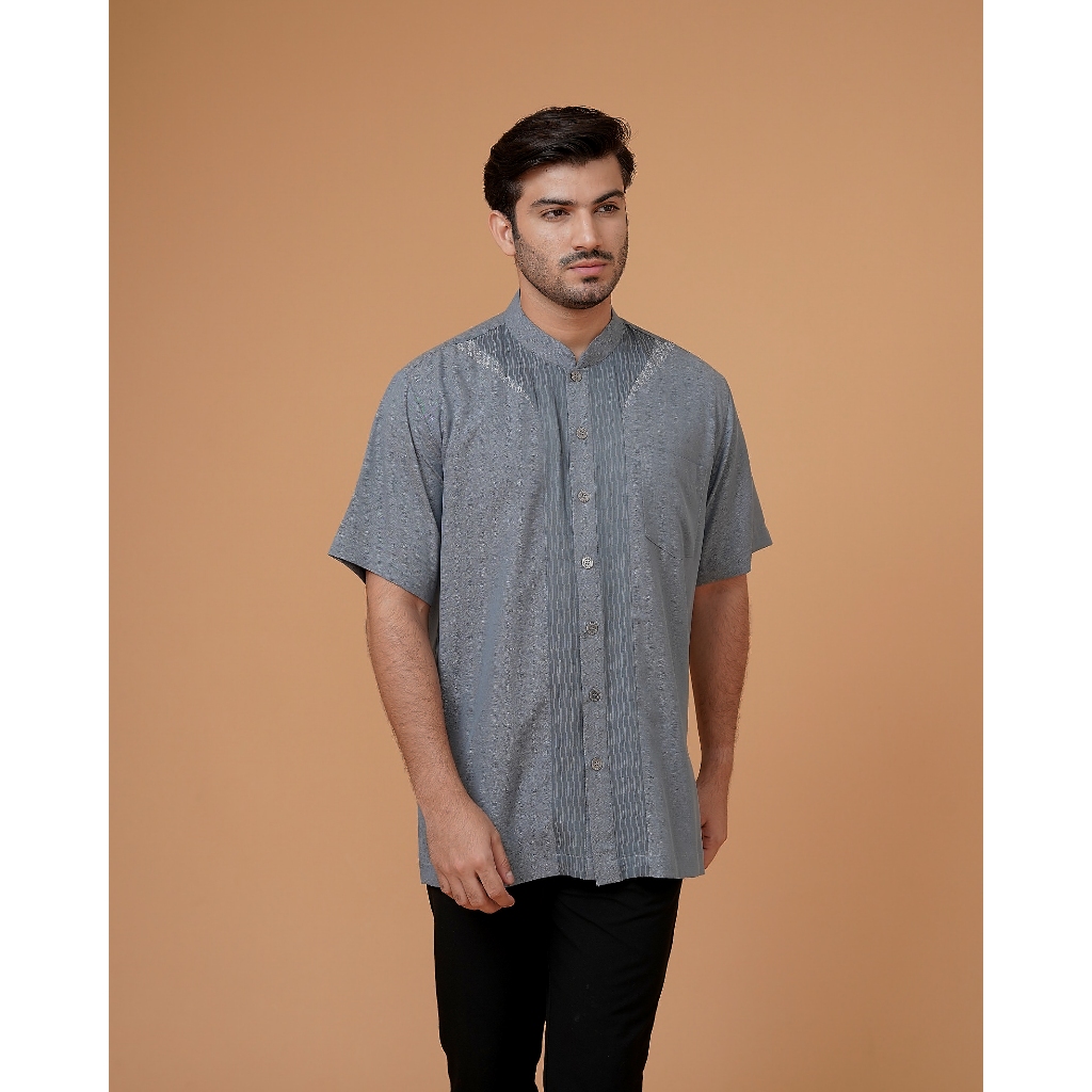 Ranti - Baju Muslim Koko Pria Lengan Pendek | Aaris Koko-1