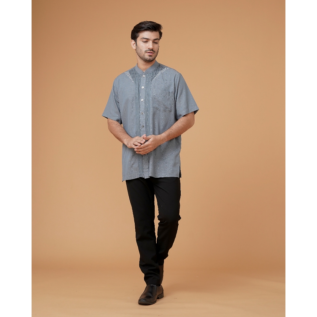 Ranti - Baju Muslim Koko Pria Lengan Pendek | Aaris Koko-2