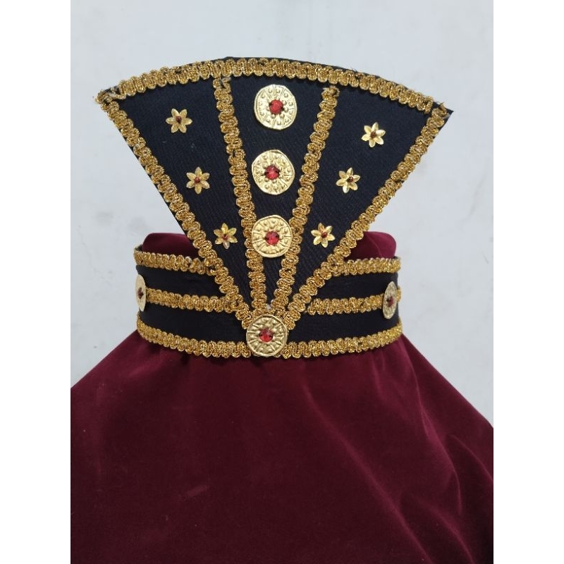 mahkota/topi saman adat aceh dewasa