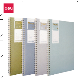 

Deli Notebook Spiral A5 60 halaman 4 pola LA560 - TRAVEL