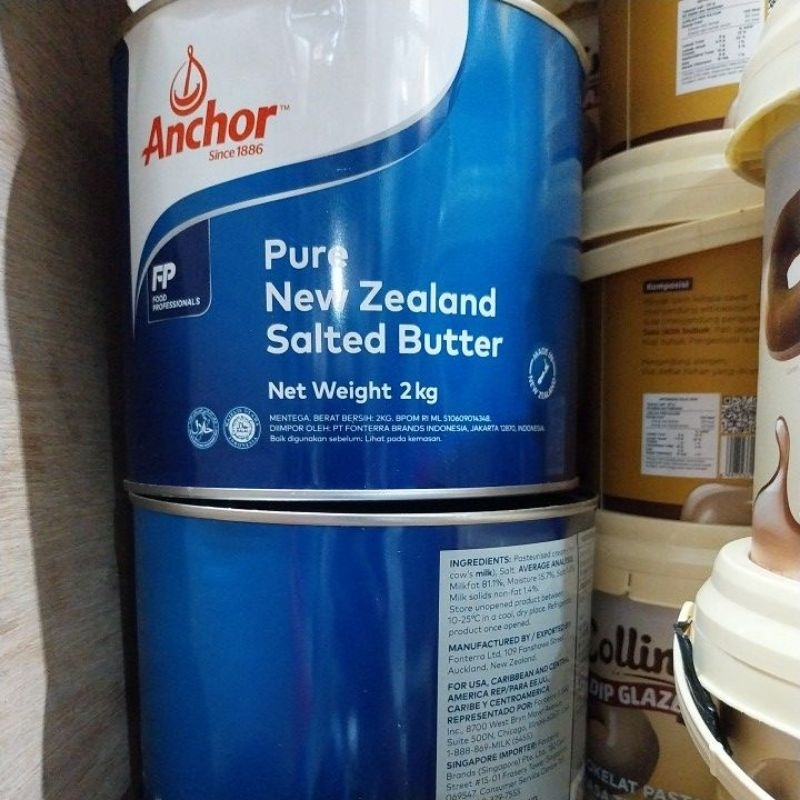 

STOK BARU KEMASAN BERSIH !!! ANCHOR SALTED BUTTER REPACK 250 GR