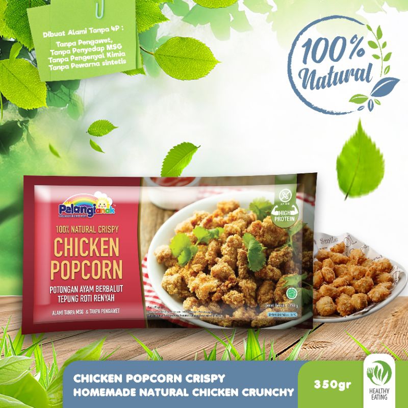 

Chicken Popcorn (350 gr)/Pelangi Anak Frozen Food